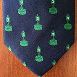 Custom tie by Barnard-Maine, Ltd.